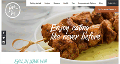 Desktop Screenshot of loveveg.com